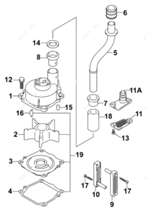 Diagrahm and parts water tender 9 4