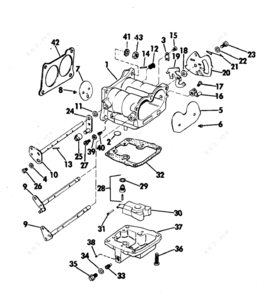 Diagram carburator sniper 135