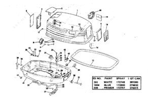 Diagram evinrude 1977 25 hp