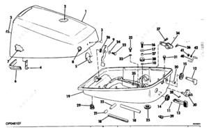Diagram for 18 hp johnson boat motor 1965