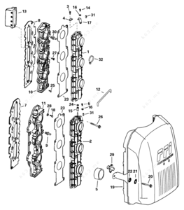 Diagram of vacuum hoses on a 78 fuel injected vw