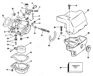 Diagram on 1989 hd carburetor diagram