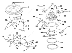 Distributor assembly drawing