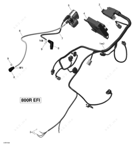 Dlc connector on mercruiser efi