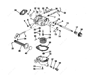 Dltx71 carb diagram