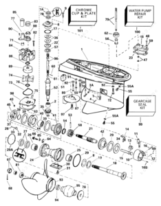 Drive shaft counter rotation