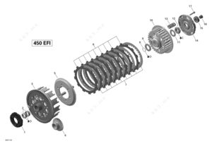 Ds 450 bearing size