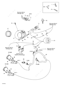 Ds650 baja x wire harness digram