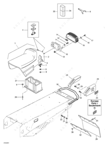 Ducati 696 tail light assembly diagram