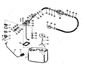 E90tlcte evinrude fuel cell