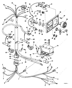 Electric cord parts diagram