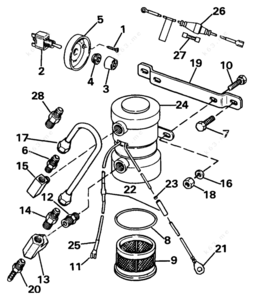 Electric primer evenrude