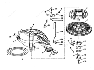 Electric toy motor engine system