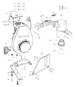 Elevette motor parts catalog diagram
