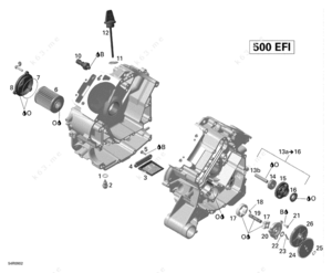 Engine parts for msu 500 parts list