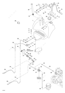 Entry door latch keeper schematic