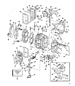 Evinrude 1963 3 hp parts diagram