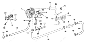 Evinrude 1990 4hp foot schematic