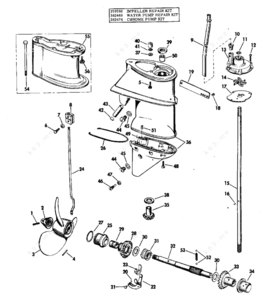 Evinrude 2hp outboard parts list