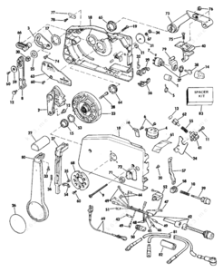 Evinrude 48 special electric parts