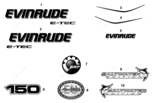 Evinrude e tec parts diagram