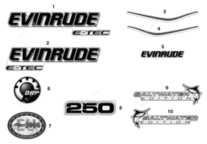 Evinrude e-tec touch troll diagram