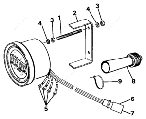 Evinrude flush plug