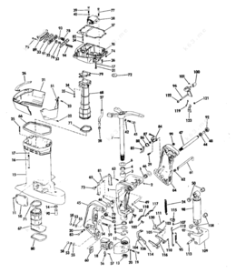 Evinrude model 9522 c parts diagram