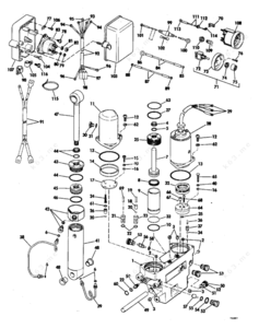 Evinrude outboard 70 oil for tilt hyd