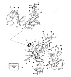 Evinrude outboard 9.9 hp parts diagram model e1orcdb
