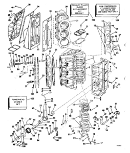 Evinrude outboard engine parts