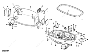 Evinrude outboard motor parts