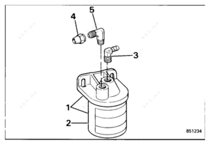 Evinrude part e300xcuag fuel filter diagram