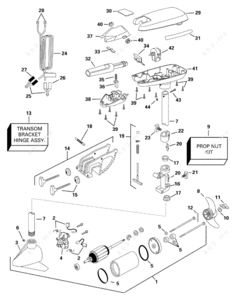 Evinrude scout trolling motor