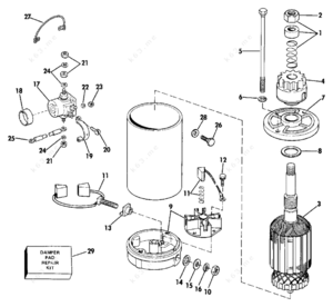 Evinrude starter solenoid wiring diagram