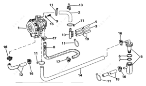 Evinrude vro 50 engine diagram