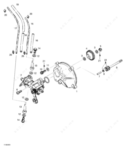 Explain vaccine needle parts diagram
