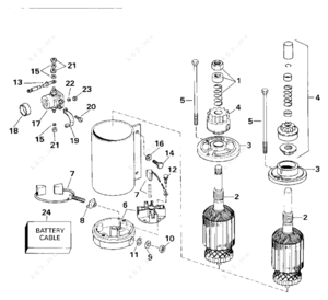 Exploded diagram of 4wd solenoid components for new hollants90 tracto