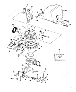 Exploded view evinrude e115 shift linkage