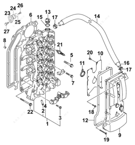 F935 cylinder head diagram