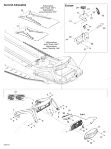 Floor bike rack diagram
