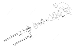 Floor jack parts diagram