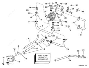 Flynt pump parts diagram 227t