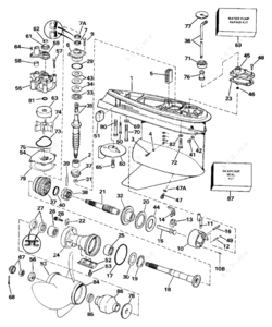 Force 70 lower unit diagram