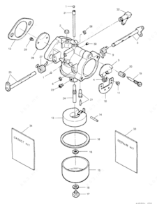 Force 9.9 1990 schematic