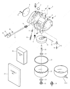 Force motors diagrams carburator