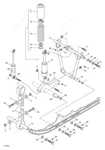 Front suspension diagram 1999 s 10