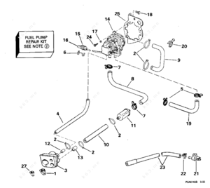 Fuel filter for 1995 4 horse evinrude