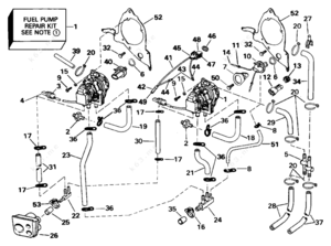 Fuel pump assembly diagram