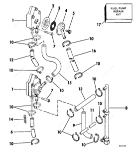Fuel pump part vector